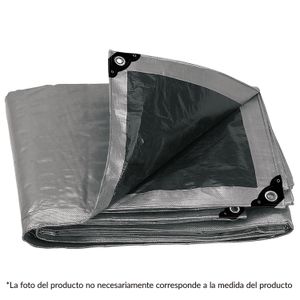 Lona gris reforzada 4 x 5 m - TRUPER