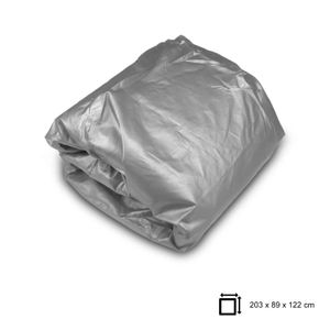 Cobertor para motocicleta de talla MEDIUM de 203 x 89 x 122 cm de tela impermeable 100% a prueba de agua - WRT