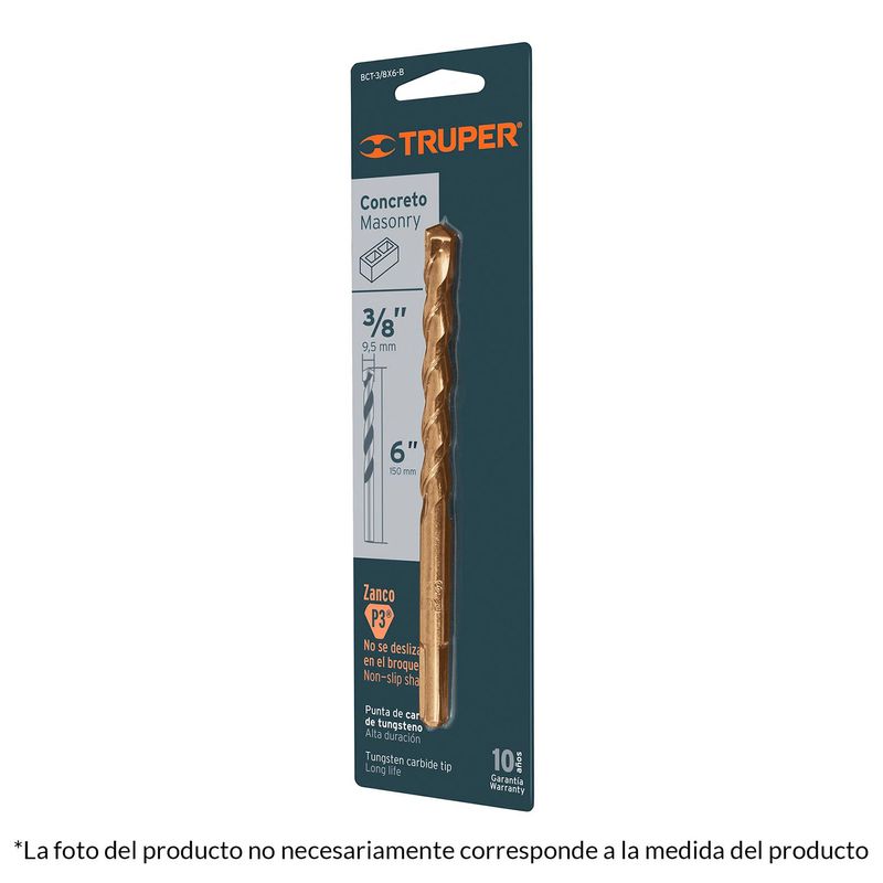 Broca-P-Concreto-1-4-6--En-Blister-Truper