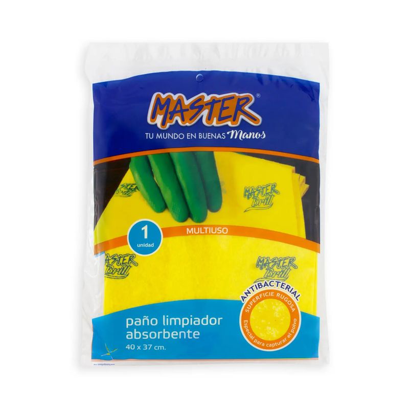 Master Limpieza Paños Multiusos – Guantes Master