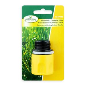 Conector Rapido Macho 3/4" P/Manguera - LANDSCAPERS