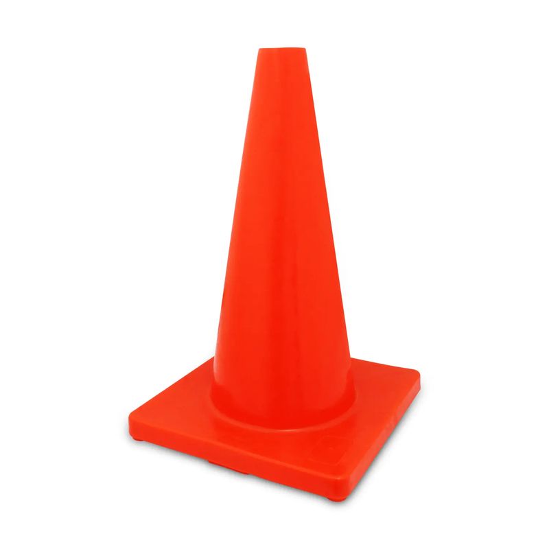 Cono-de-seguridad-sin-reflectivo-de-43.5-x-27.5-cm-de-estructura-plastica-flexible-y-base-cuadrada-reforzada