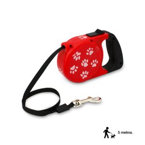 Correa automática para perros de 5 metros con estuche plástico, mango ergonómico y empuñadura confortable - PUPPY & CO