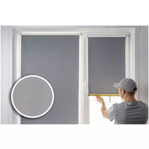 Cort Enroll Tela Blackout Gris 1,80X2,10 - MAPLAST