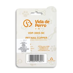 Cortaunias P/Mascotas 10.1X6.1Cm - VIDA DE PERRO