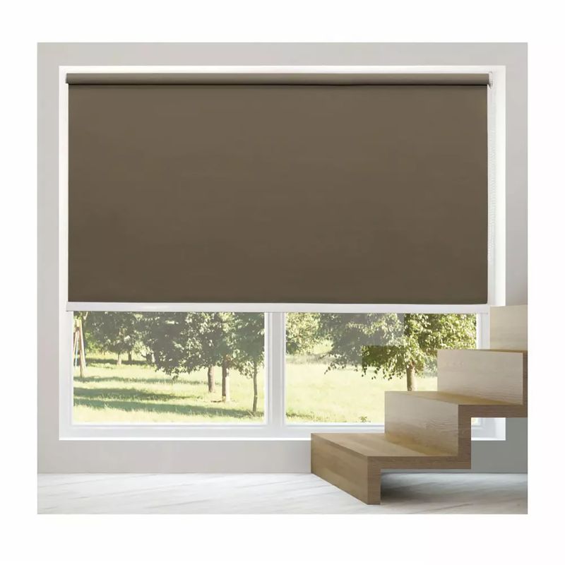 Cortina-Enrollable-Blackout-1.60X1.60-Cafe