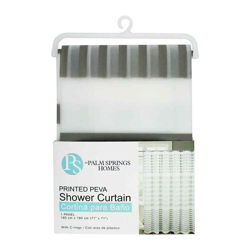 Cortina-de-baño-semi-transparente-plastica-de-180-x-180-cm-con-diseño-de-LINEAS-GRISES.-Incluye-12-ganchos