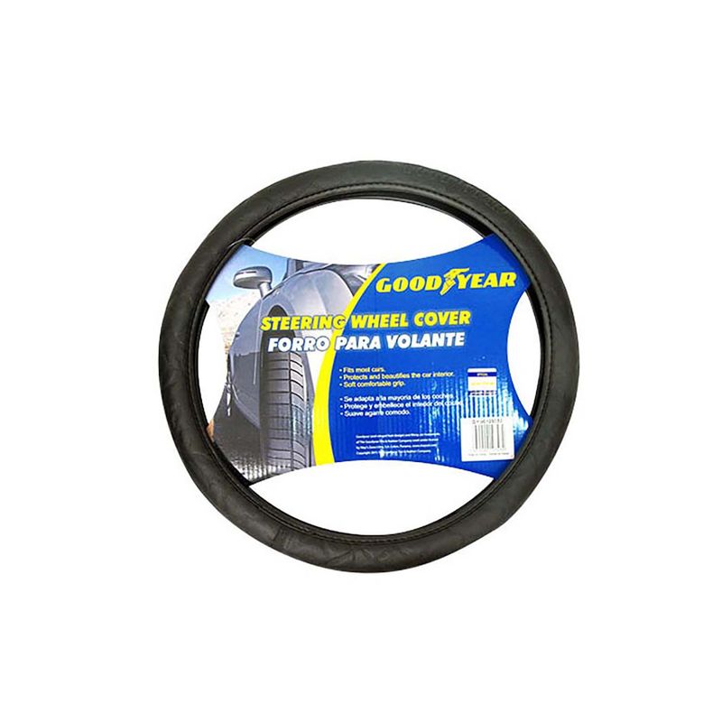 Cubre-Volante-Negro-Goodyear