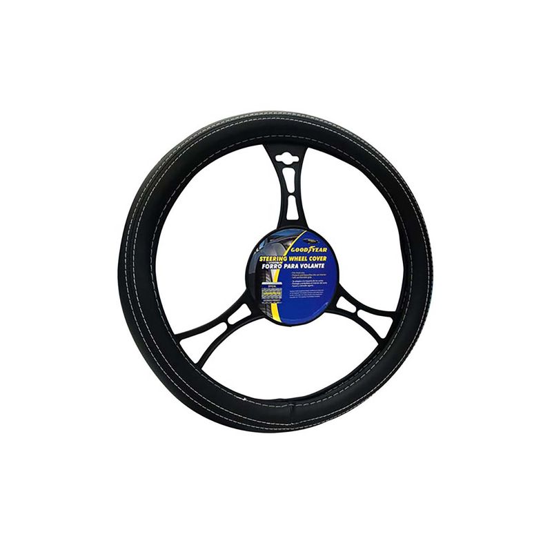 Cubre-Volante-Negro-Goodyear