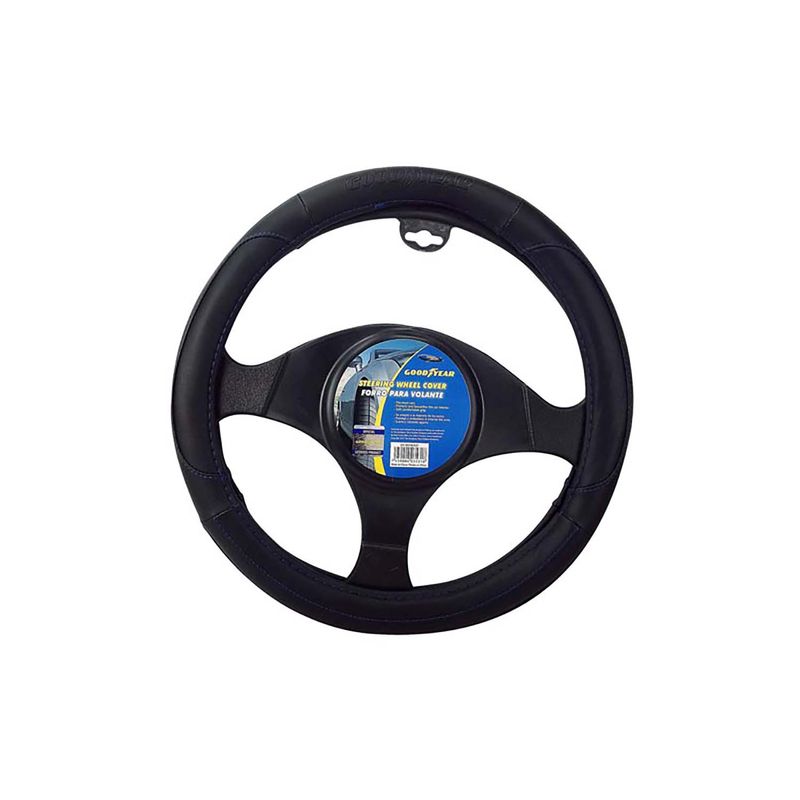 Cubre-Volante-Negro-Goodyear