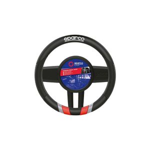 Cubre Volante Printed Rojo 38Cm Sparco - SPARCO