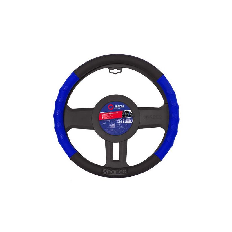 Cubre-Volante-Pvc-Tyre-Marck-Azul-38Cm-Sparco