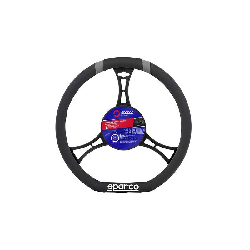 Cubre-Volante-Vesed-Gris-Cuero-36X8.5-Sparco