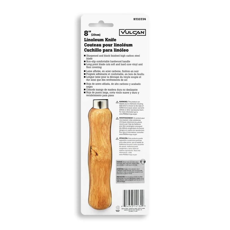 Cuchilla-para-linoleum-de-8-pulgadas-con-hoja-de-acero-afilado-rigido-y-mango-ergonomico-de-madera