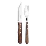 Set-de-cuchillo---tenedor-de-cocina-fabricados-en-acero-inoxidable-con-mangos-de-madera--pack-x-2