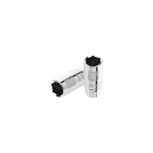 Dado para bujías de 13/16", 6 puntas, cuadro 3/8" - TRUPER