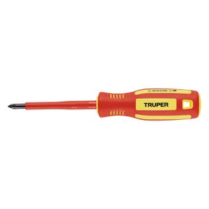 Desarmador dieléctrico de cruz 3/16" x 3"
- TRUPER