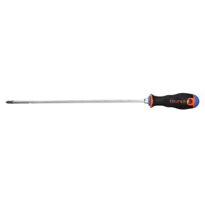 Desarmador de cruz 1/4" x 12" mango Comfort Grip - TRUPER