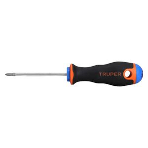 Desarmador de cruz 1/8" x 2-1/2" mango Comfort Grip - TRUPER