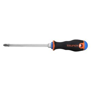 Desarmador de cruz 5/16" x 6" mango Comfort Grip - TRUPER