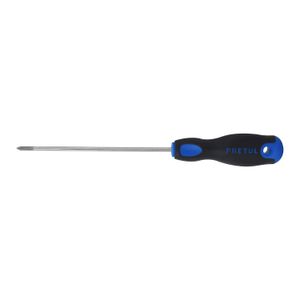 Desarmador de cruz 1/8" x 6" mango Comfort Grip - PRETUL