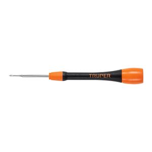 Desarmador de precisión de cruz PH000 mango ergonómico - TRUPER