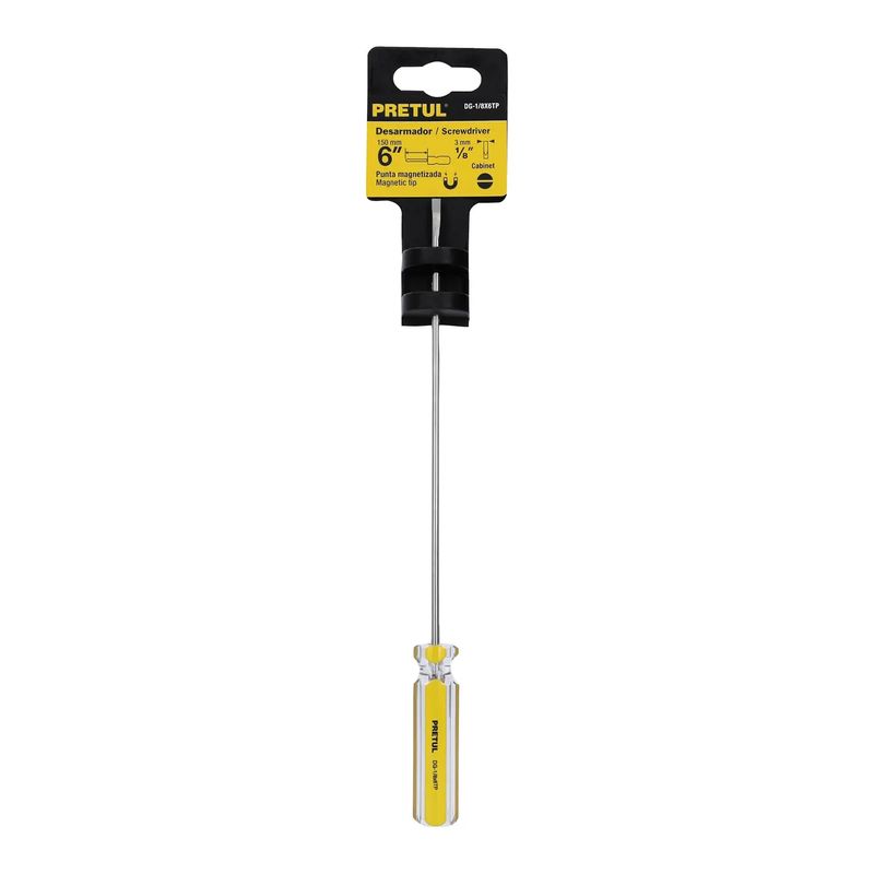Desarmador-Plano-6--1-8--Gabinet-Grip-Pretul