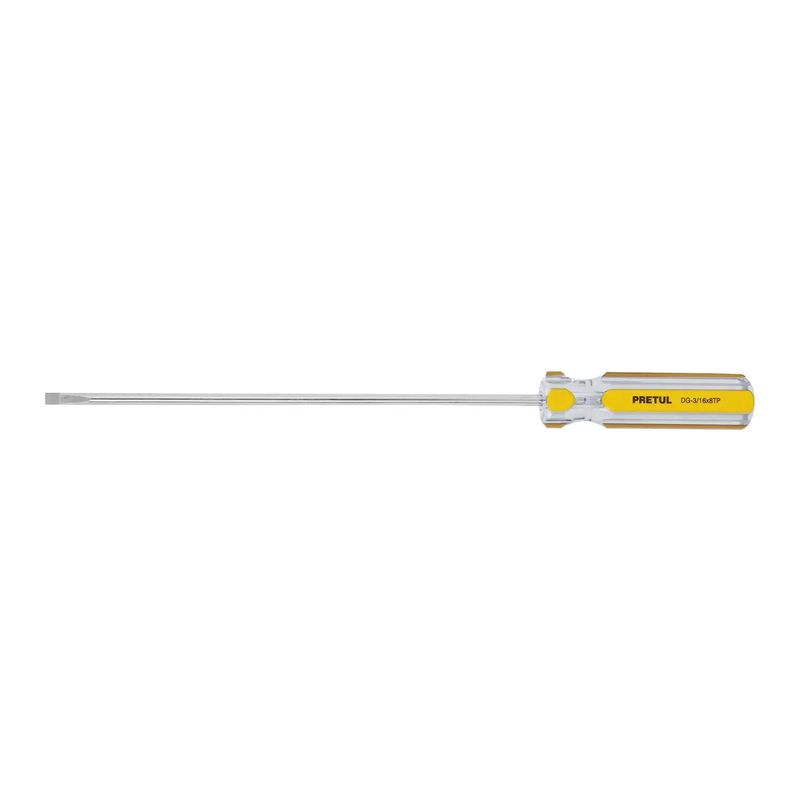 Desarmador-Plano-8--3-16-Gabinet-Grip-Pretul