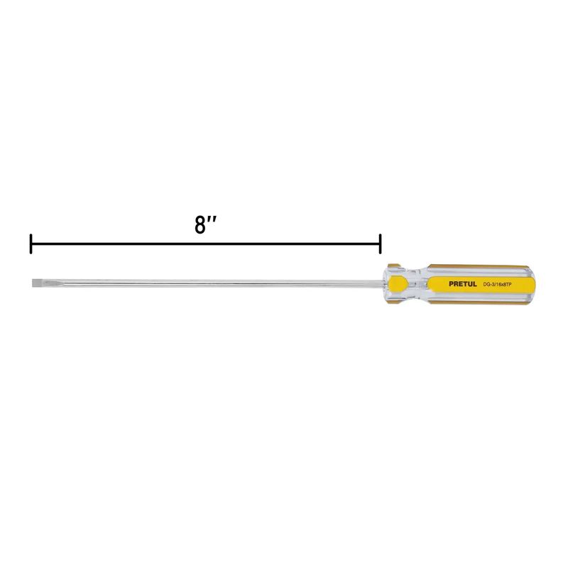 Desarmador-Plano-8--3-16-Gabinet-Grip-Pretul