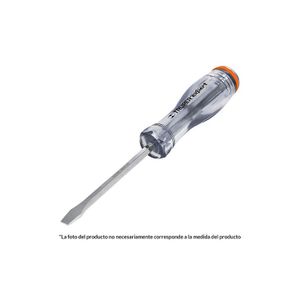 Desarmador plano de golpe 3/16" x 3" - TRUPER