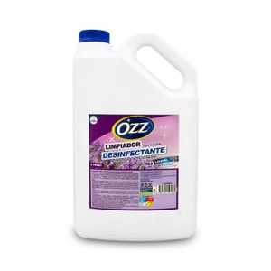Limpiador desinfectante de acción antibacterial que elimina bacterias y hongos dejando un agradable aroma a LAVANDA - OZZ