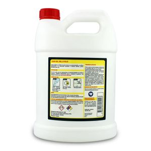 Destapador de cañerías en gel de alto poder efectivo. Destapa desagues y todo tipo de tuberías obstruidas; 1 gl - SELLO ROJO
