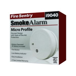 Detector De Humo 9V Kidde I9040E - FIRE SENTRY