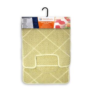 Juego de alfombras de baño de 4 piezas - DECORBAÑO