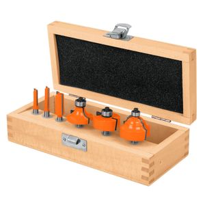 Juego de 6 brocas para router - TRUPER