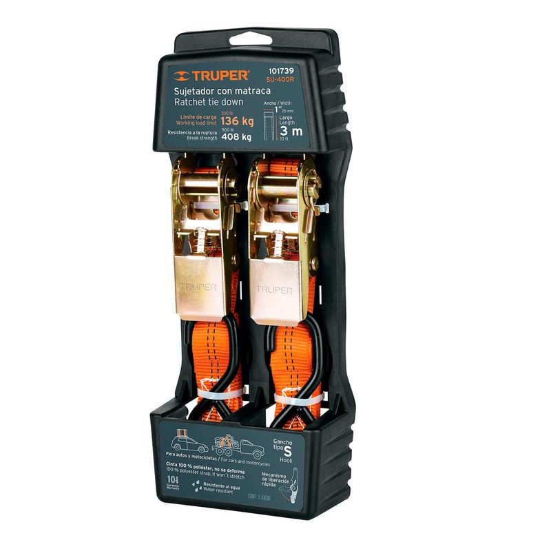 Jgo-Eslingas-136Kg-408K-3Mt-1P-Truper