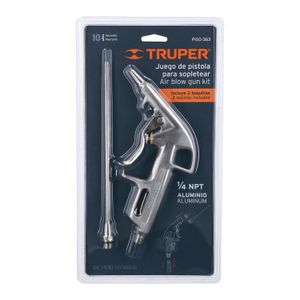 Pistola para sopletear con 2 boquillas - TRUPER