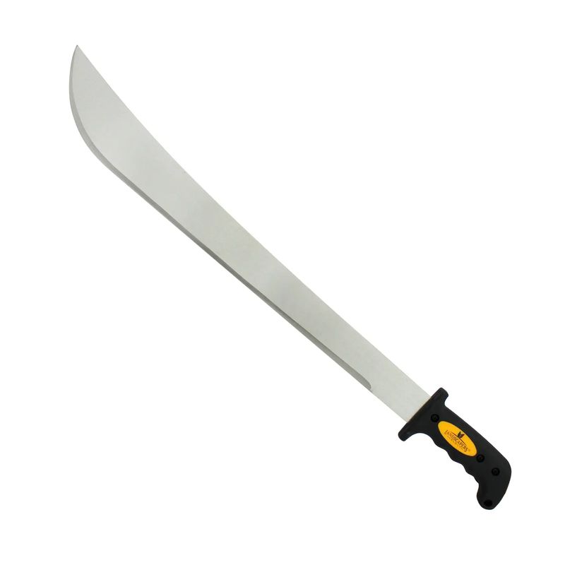 Machete-de-hoja-de-acero-al-carbono-de-55.5-cm-totalmente-pulida-y-afilada--con-mango-de-caucho-de-agarre-suave