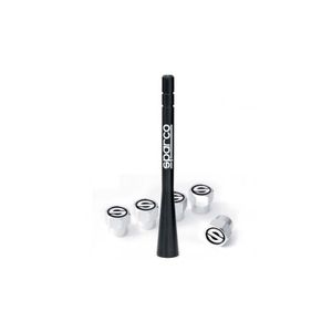 Jgo.5Pz Antena C/Tapa Valvulas P/Llanta - SPARCO