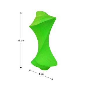 Juguete para perros elaborado en caucho natural semi rígido de 16 cm de forma similar a hueso - VIDA DE PERRO