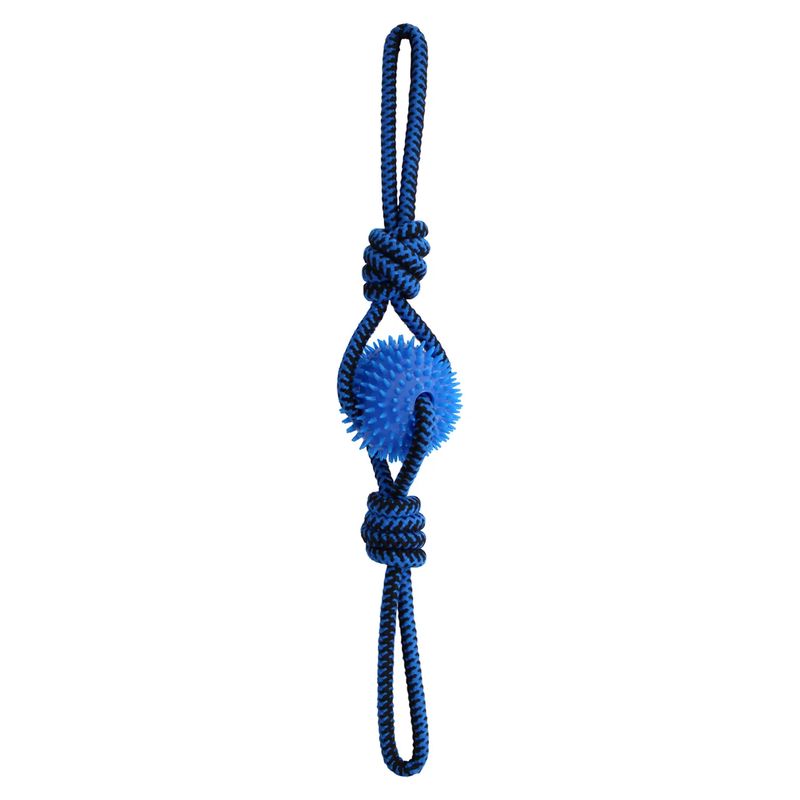 Juguete-masticador-de-69-cm-fabricado-a-base-de-cuerda-de-nylon-y-bola-de-goma-resistente-a-mordiscos-agresivos