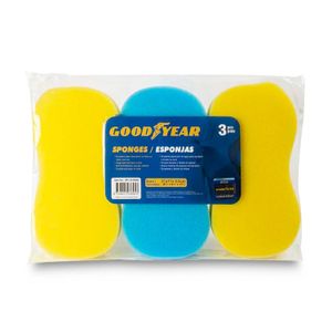 Kit 3 esponjas - GOODYEAR