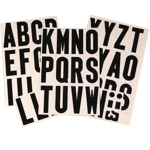 Kit Letras 3 Vinyl Negro - WRT