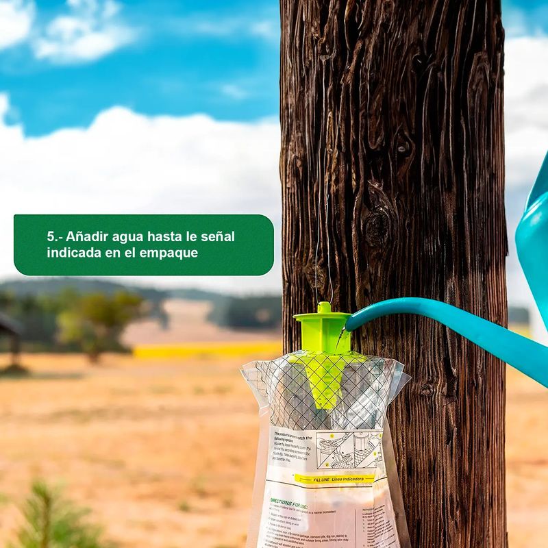 Trampa-para-moscas-de-atrayente-de-moscas-de-accion-rapida-que-funciona-con-agua.-Uso-al-aire-libre