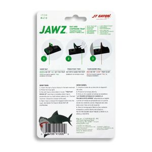 Trampa P/Raton Plastica Negra - JAWZ