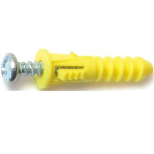 Kit Tacos Plasticos 4-6-8 Amarillo - MIDWEST FASTENER