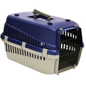 Transportador P/Mascota 49X33X30Cm Azul - WRT