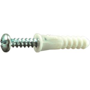 Kit Tacos Plasticos 8-10-12 Blanco - MIDWEST FASTENER