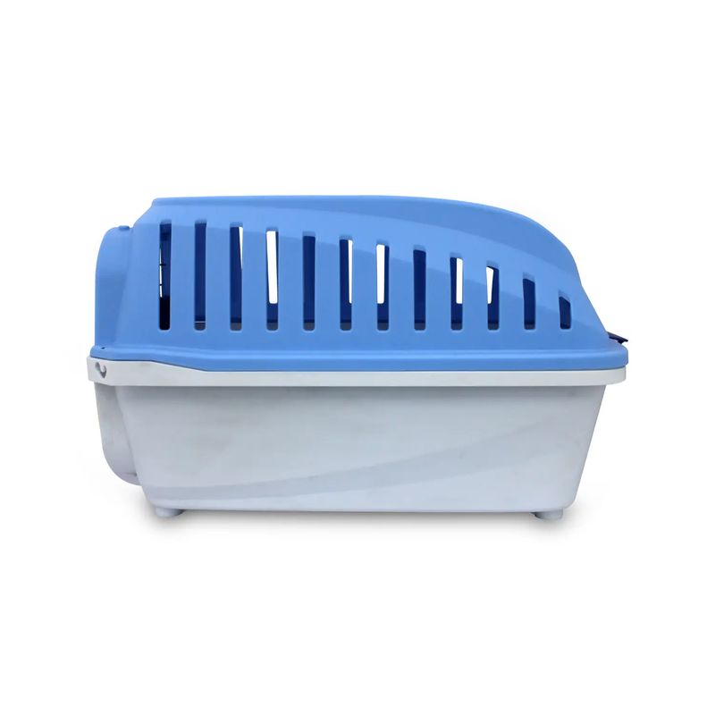 Transportador-para-perros-de-plastico-con-ventilas-de-flujo-de-aire-y-puerta-metalica.-Ideal-para-razas-pequeñas