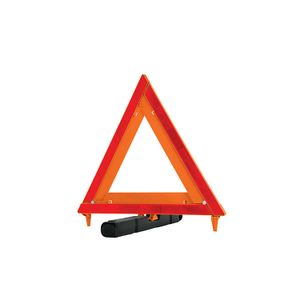 Triángulo de seguridad de 44 cm de alto con estuche plástico - TRUPER